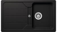 Кухонная мойка SIMPLA 45 B-TG 1B 1D CARBON