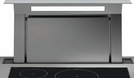 Вытяжка DOWNDRAFT GLASS STEEL 120